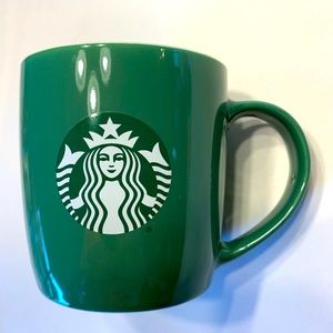 Starbucks coffee mug.